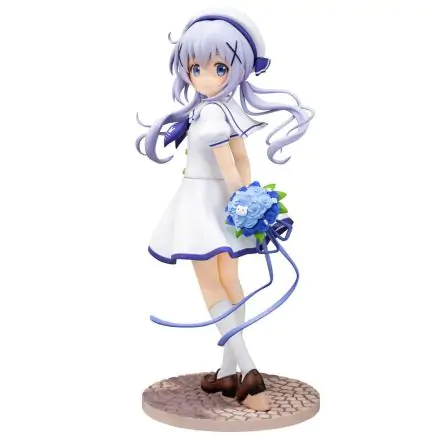 Is the Order a Rabbit Statuie PVC 1/7 Chino (Summer Uniform) 21 cm poza produsului