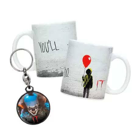 IT Pennywise Cană și Breloc Metalic poza produsului
