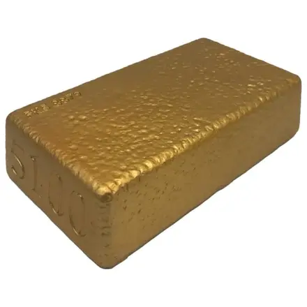 James Bond Prop Replica 1/1 Goldfinger Fort Knox Bullion Bar 25 cm Editie limitata poza produsului