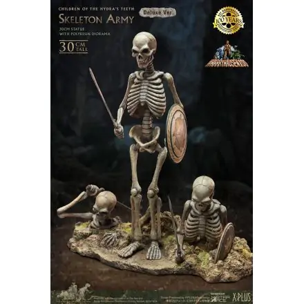 Jason and the Argonauts Gigantic Soft Vinyl Statuie Ray Harryhausens Skeleton Army (Children of the Hydra's Teeth) Deluxe Ver. 32 cm poza produsului