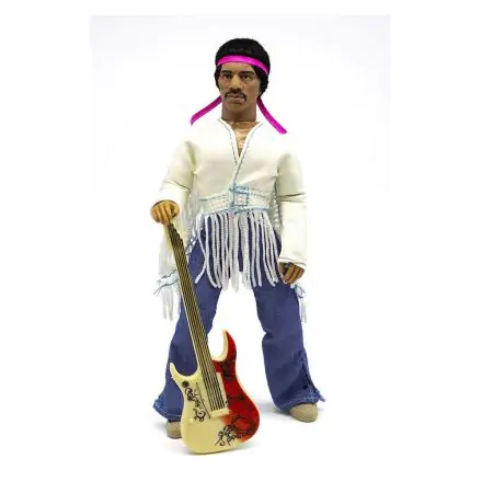 Figurină de acțiune Jimi Hendrix Woodstock Flocked 20 cm termékfotója