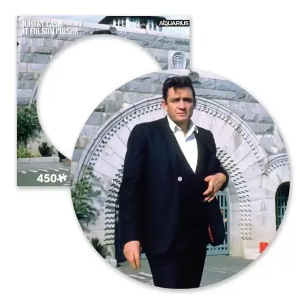 Johnny Cash: Folsom Prison Picture Disc Puzzle jigsaw (450 piese) termékfotója