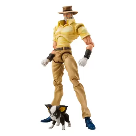 JoJo's Bizarre Adventure figurină de acțiune Super Action Chozokado (Joseph Joestar & Iggy) (ediția a 3-a) 15 cm termékfotója