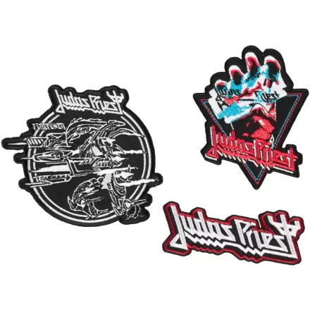Judas Priest set de 3 patch-uri poza produsului
