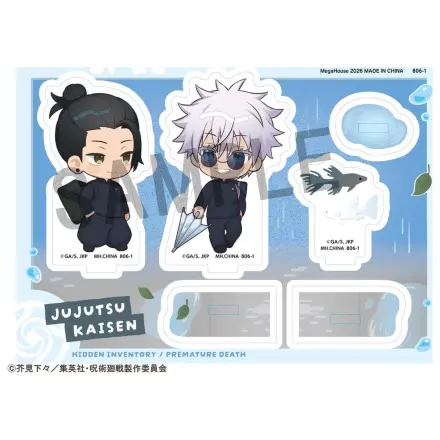 Jujutsu Kaisen Buddycolle Acrylic Stand 5th Anniversary A Suguru Geto & Satoru Gojo (Hidden Inventory/Premature Death Ver.) 10 cm poza produsului