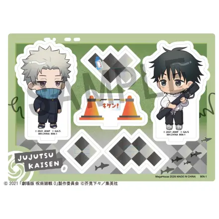 Jujutsu Kaisen Suport acrilic Buddycolle 5th Anniversary B Toge Inumaki & Yuta Okkotsu (Jujutsu Kaisen 0) 10 cm poza produsului