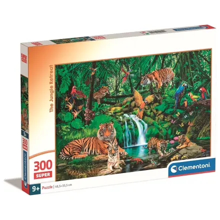 Jungle Retreat puzzle 300 de piese Clementoni poza produsului