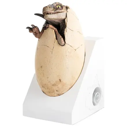 Jurassic Park III ECC Elite Creature Line Statuie White Queen Hatching Egg 13 cm poza produsului