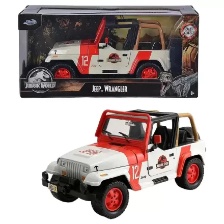 Jurassic Park Jeep Wrangler mașină 1/24 termékfotója