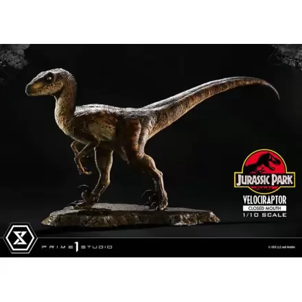 Jurassic Park Prime Collectibles Statuie 1/10 Velociraptor Gură Închisă 19 cm termékfotója