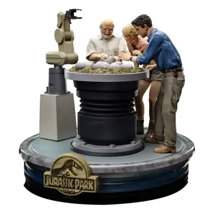 Jurassic Park Scale Statue 1/10 Dino Hatching 23 cm Statuie la Scară poza produsului