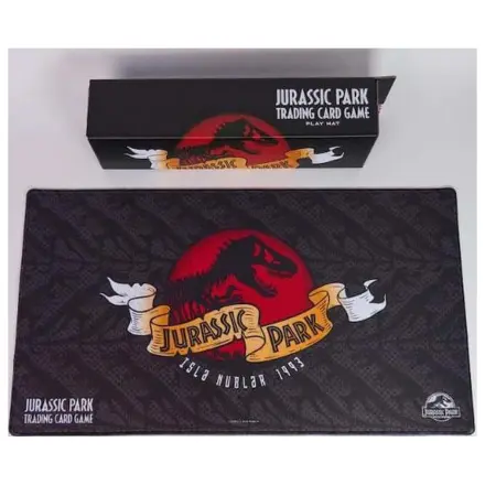 Covor de joc Jurassic Park TCG Old School Black 60 cm poza produsului