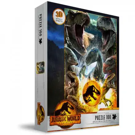 Jurassic World Dinosaurs Puzzle 3D 100 buc poza produsului