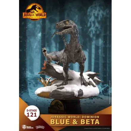 Jurassic World: Dominion D-Stage Dioramă PVC Blue & Beta 13 cm poza produsului