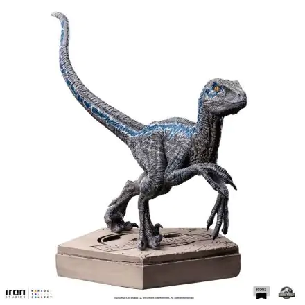 Jurassic World Icons Statuie Velociraptor Blue 9 cm poza produsului