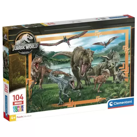 Jurassic World maxi puzzle 104 piese termékfotója