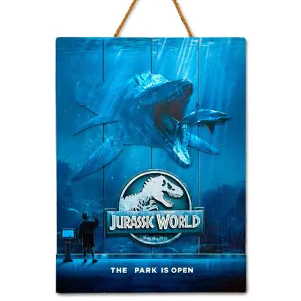 Jurassic World Mossasaurus Woodart semn de lemn printat 3D poza produsului