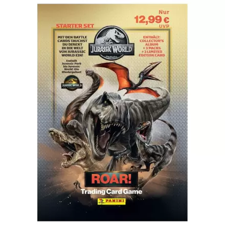 Jurassic World Roar Trading Cards Pachet de start Versiunea germana poza produsului