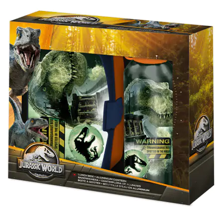 Jurassic World Cutie pentru pranz + sticla de aluminiu set 500ml poza produsului