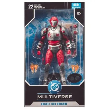 Justice League: Generation Lost DC Multiverse Figurina de acțiune Rocket Red Brigade (Platinum Edition) 18 cm poza produsului