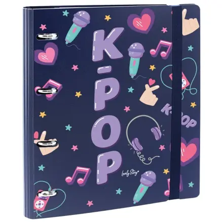 K-Pop Dark Blue folder inteligent poza produsului