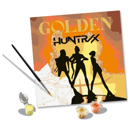 K-Pop Demon Hunters Golden CreArt kit de pictura poza produsului