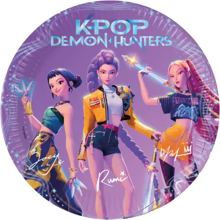 K-POP Demon Hunters Party Farfurii de Hârtie Pachet poza produsului