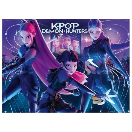 K-Pop Demon Hunters Rumi, Mira & Zoey XXL puzzle 300 de piese poza produsului