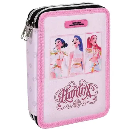 K-pop Demon Slayers Pink Penar Etui 2-Story plin poza produsului