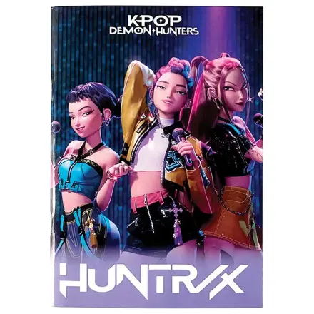 K-pop Demon Hunters Singers Caiet A4 dictando 50 de coli poza produsului