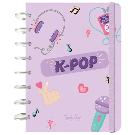 K-Pop Lilac caiet A5 poza produsului