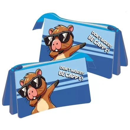 Capybara Be Cappy Etui 3-compartimente pentru creioane 22 cm poza produsului