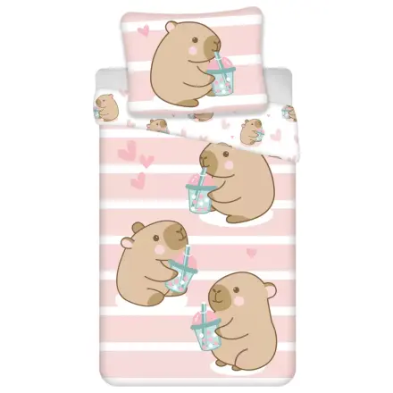 Capybara Bubble Husă de plapumă poza produsului