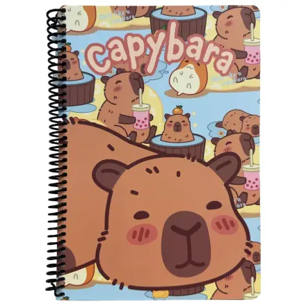 Capybara Chill B/5 caiet cu spirala liniat 70 file poza produsului