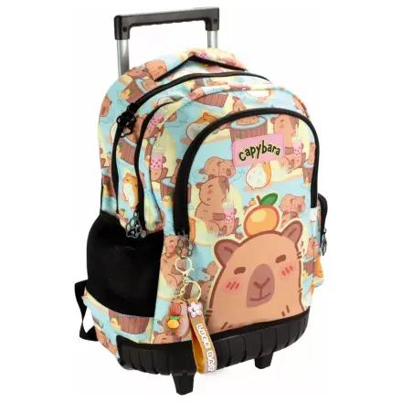 Capybara Chill ghiozdan premium pentru scoala, geanta 42 cm poza produsului