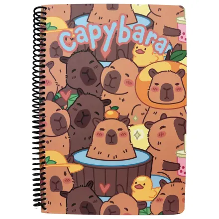 Capybara Spa B/5 Caiet spiralat liniat, 70 de foi poza produsului