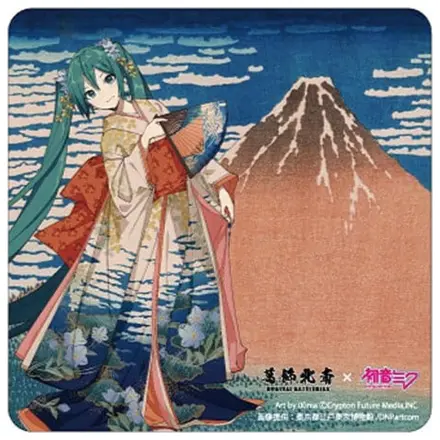 Magnet de masina Katsushika Hokusai x Hatsune Miku Thirty-six Views of Mount Fuji Fine Wind, Clear Morning poza produsului