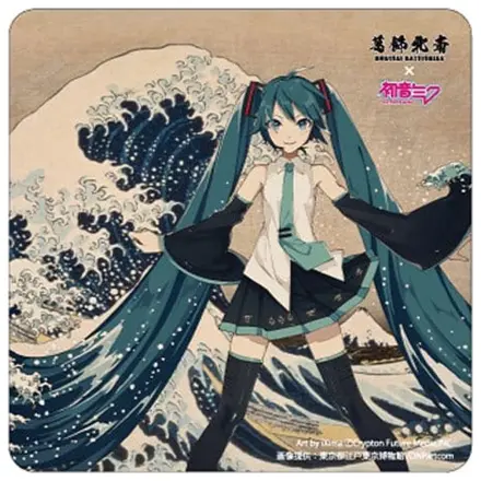 Katsushika Hokusai x Hatsune Miku Magnet auto Treizeci si sase de vederi ale Muntelui Fuji/Marele val din Kanagawa poza produsului