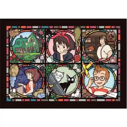 Kiki's Delivery Service Puzzle tip Jigsaw Vitraliu Personaje Galerie (208 piese) termékfotója