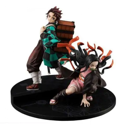 Demon Slayer Kimetsu no Yaiba Precious G.E.M. Series Statui Frate și Soră Kamado 13 - 17 cm termékfotója