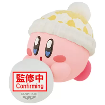 Kirby Play in the Snow Fluffy Puffy Mine figurina Kirby 4 centimetri poza produsului