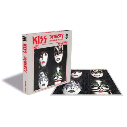 Kiss Rock Saws Puzzle tip Jigsaw Dinastie (500 piese) poza produsului