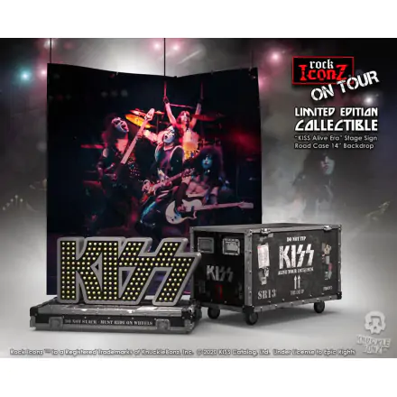 Statuie Kiss Rock Ikonz în Road Case + Decor Scenă Set Turneul Alive! poza produsului
