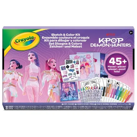Kpop Demon Hunter activitati set 45 bucati poza produsului