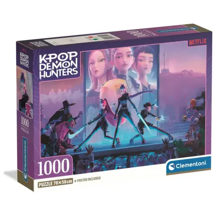 Kpop Demon Hunters 1 puzzle 1000 piese poza produsului