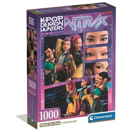 Kpop Demon Hunters 2 puzzle 1000 piese poza produsului