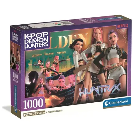 Kpop Demon Hunters puzzle 1000 buc poza produsului