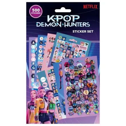 KPop Demon Hunters stickere 500 buc poza produsului