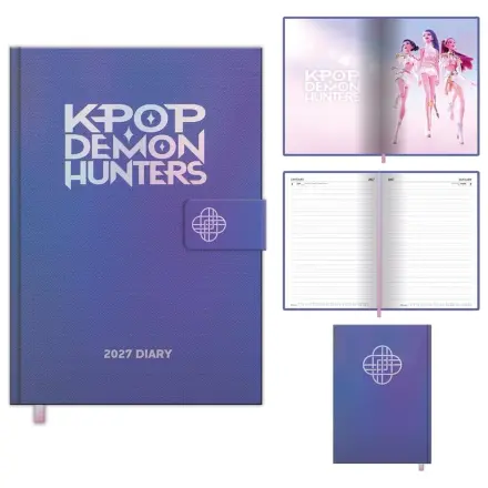 KPop Demon Hunters Jurnal A5 2027 poza produsului