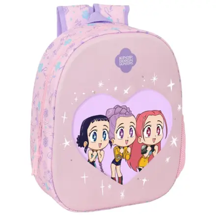 Kpop Demon Hunters Chibi LEDS rucsac 3D 33 cm poza produsului